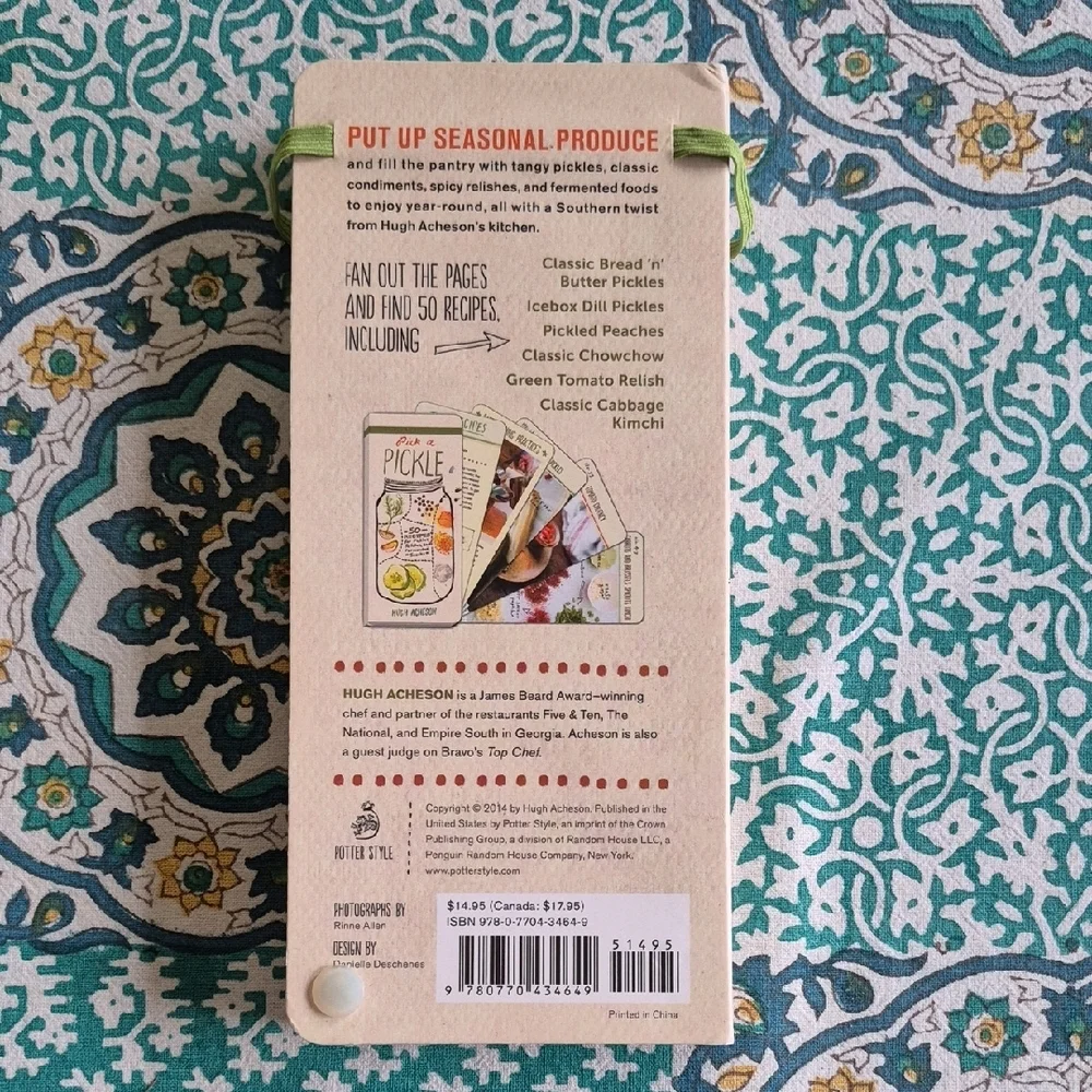 Pick a Pickle: 50 Recipes by Hugh Acheson